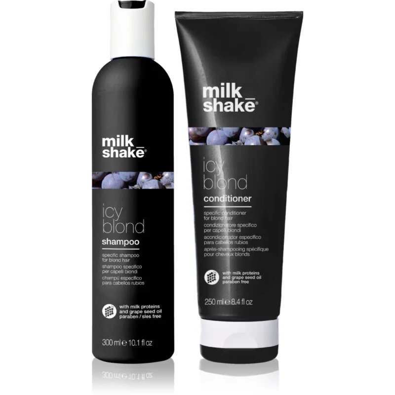 milk_shake® Duo pack Icy Blond set za blond lase in lase s prameni