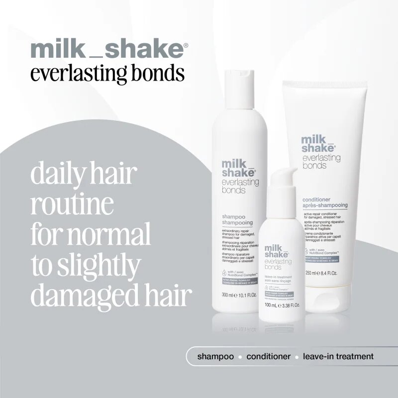 milk_shake® Everlasting Bonds Leave-in Treatment krepilna nega brez spiranja za lase 30 ml