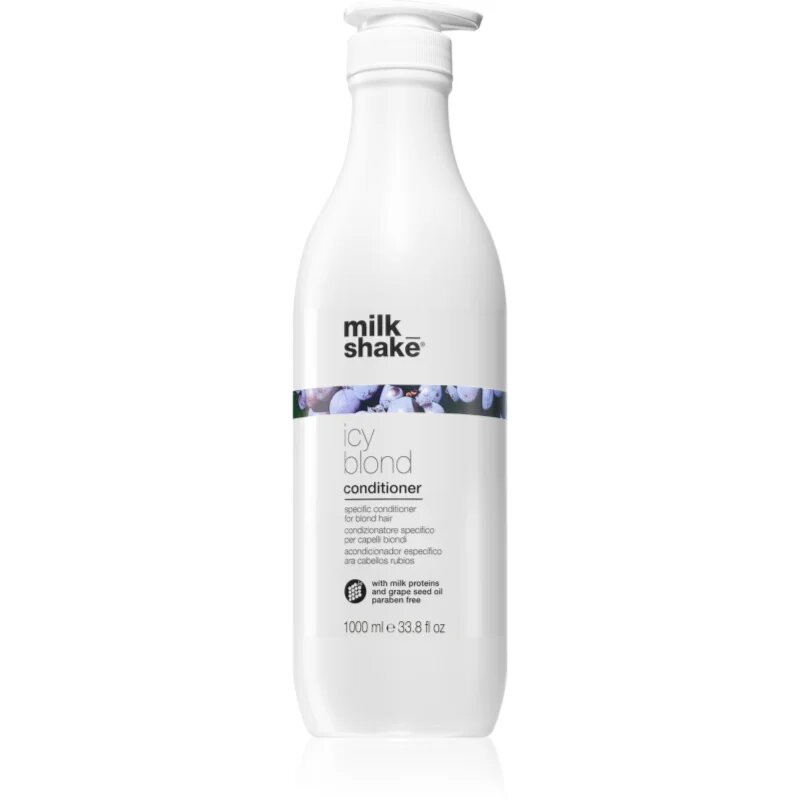 milk_shake® Icy Blond Conditioner balzam za blond lase 1000 ml