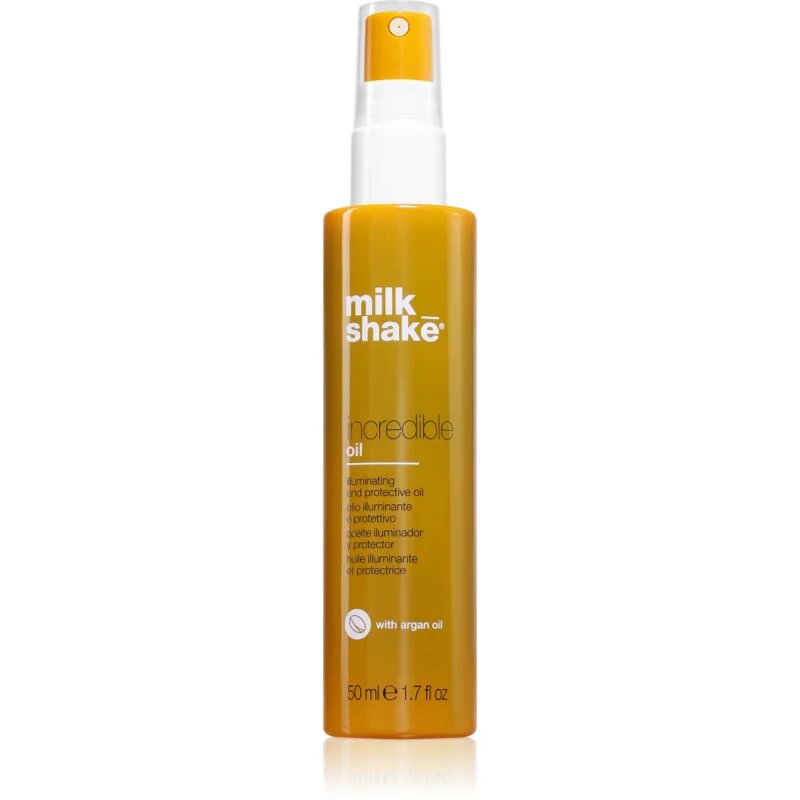 milk_shake® Incredible Oil regeneracijsko in zaščitno olje za poškodovane lase in razcepljene konice z arganovim oljem 50 ml