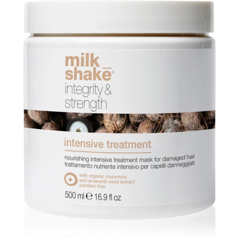 milk_shake® Integrity & Strength Intensive Treatment intenzivna maska za poškodovane lase 500 ml