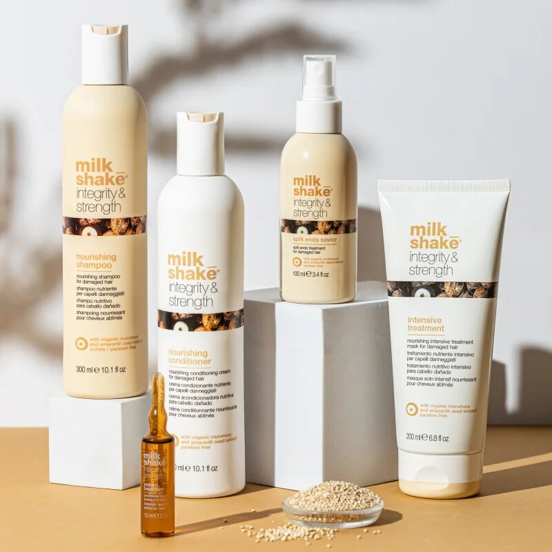 milk_shake® Integrity & Strength Intensive Treatment intenzivna maska za poškodovane lase 500 ml