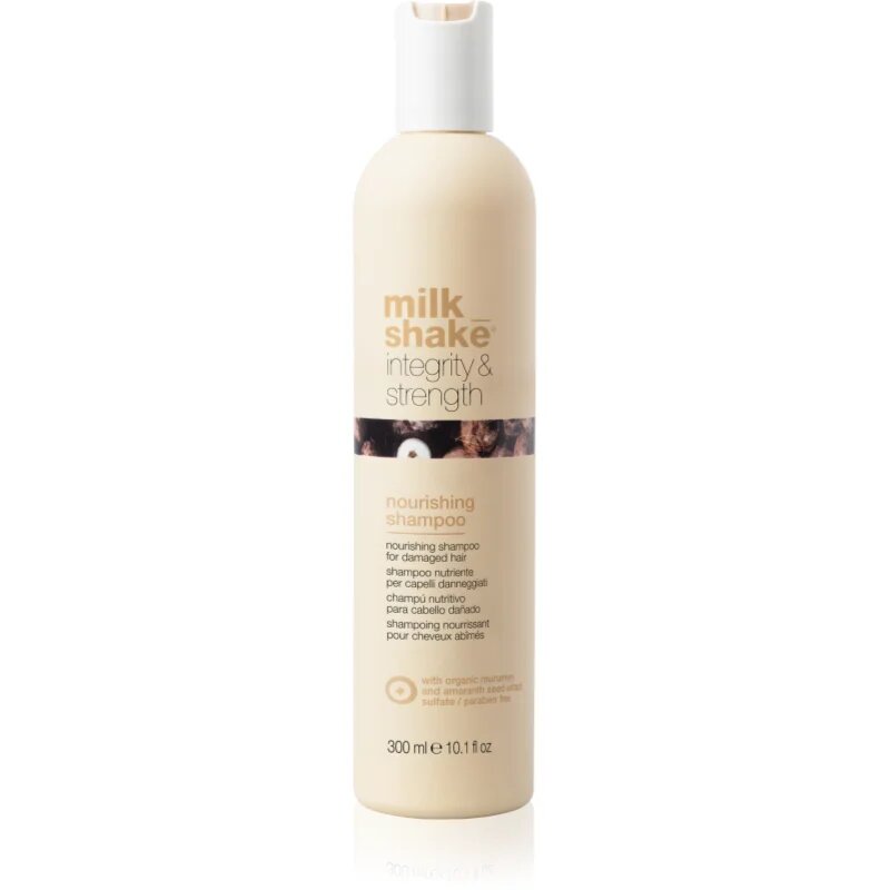 milk_shake® Integrity & Strength Nourishing Shampoo hranilni šampon za poškodovane lase 300 ml