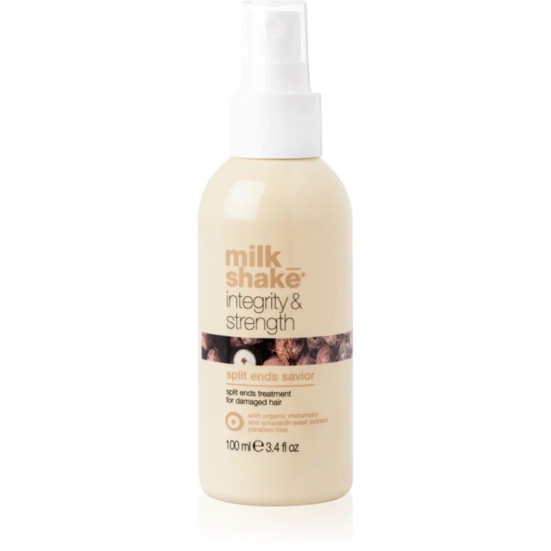 milk_shake® Integrity & Strength Split Ends Saviour nega brez spiranja za razcepljene konice 100 ml