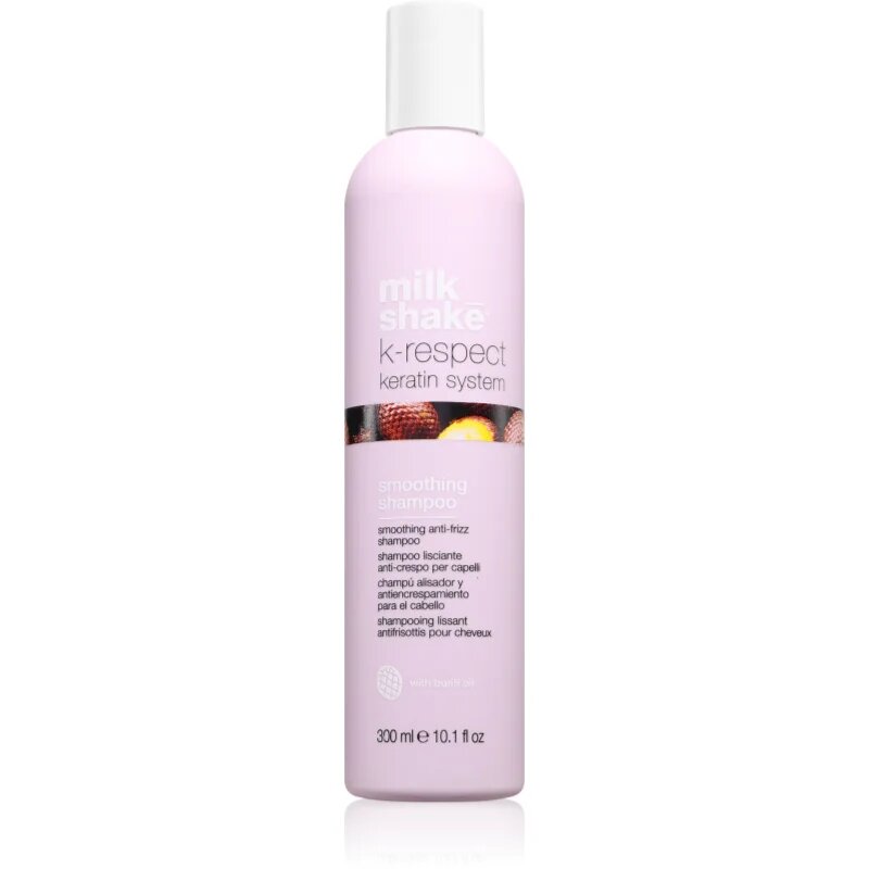 milk_shake® K-Respect Smoothing Shampoo šampon proti krepastim lasem 300 ml