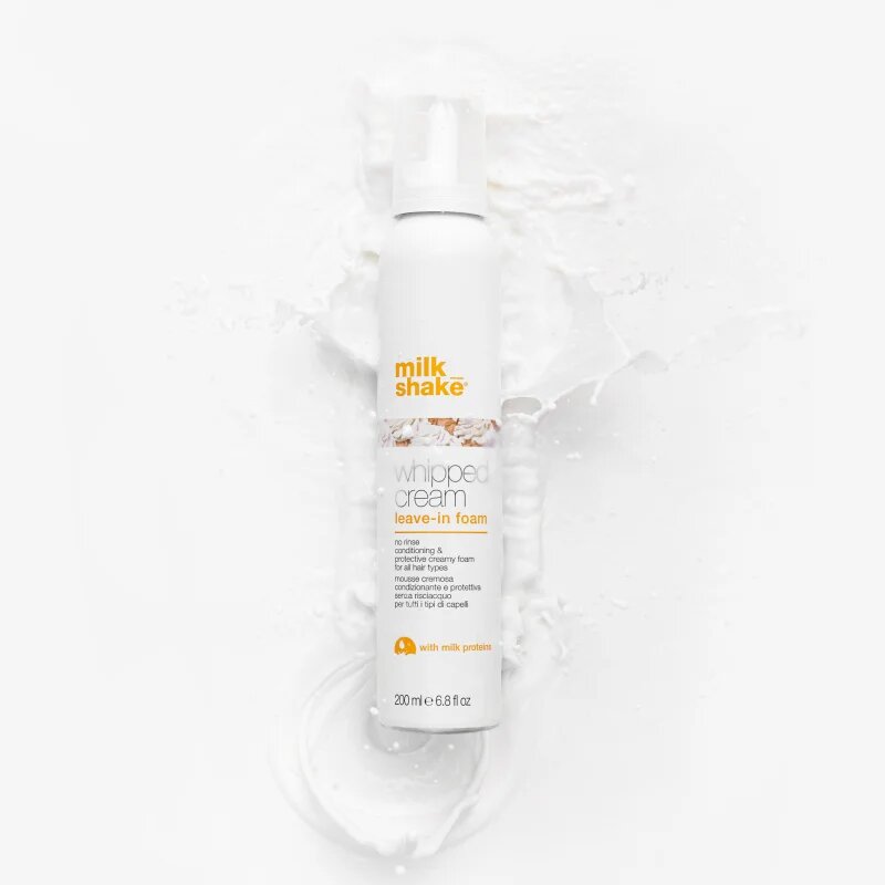 milk_shake® Leave-in Treatments Whipped Cream nega brez spiranja za vse tipe las 200 ml