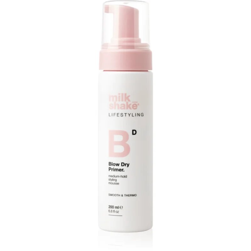 milk_shake® Lifestyling Blow Dry Primer zaščitna pena za stiling 200 ml