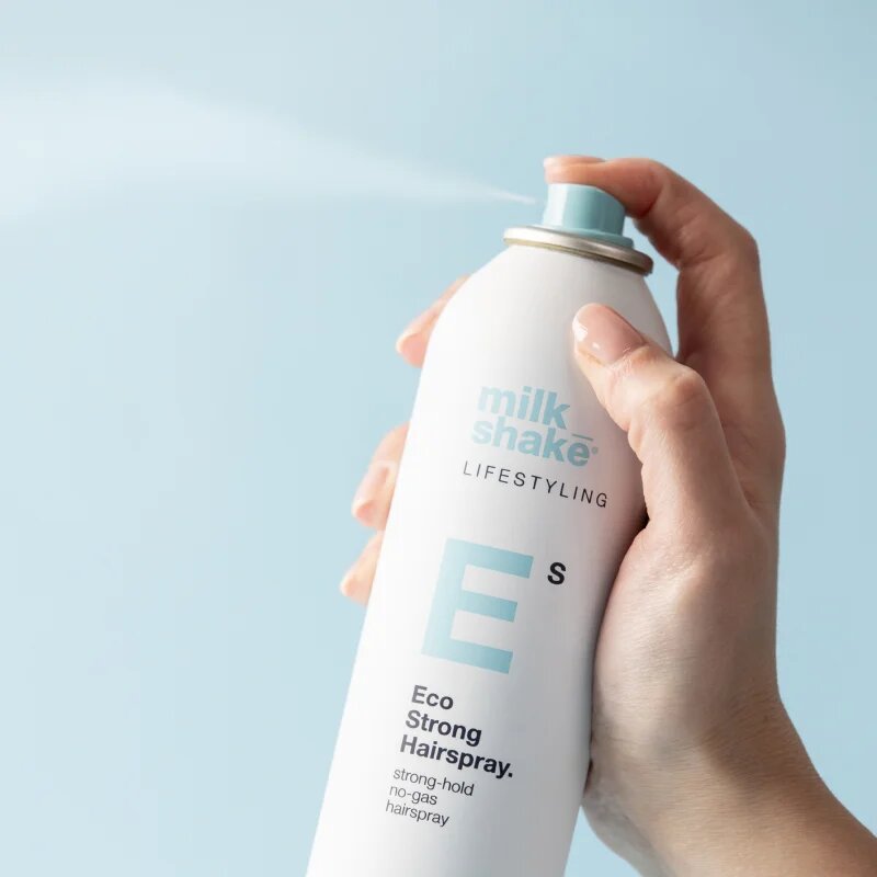 milk_shake® Lifestyling Eco Strong Hairspray lak za lase z ekstra močnim utrjevanjem 250 ml