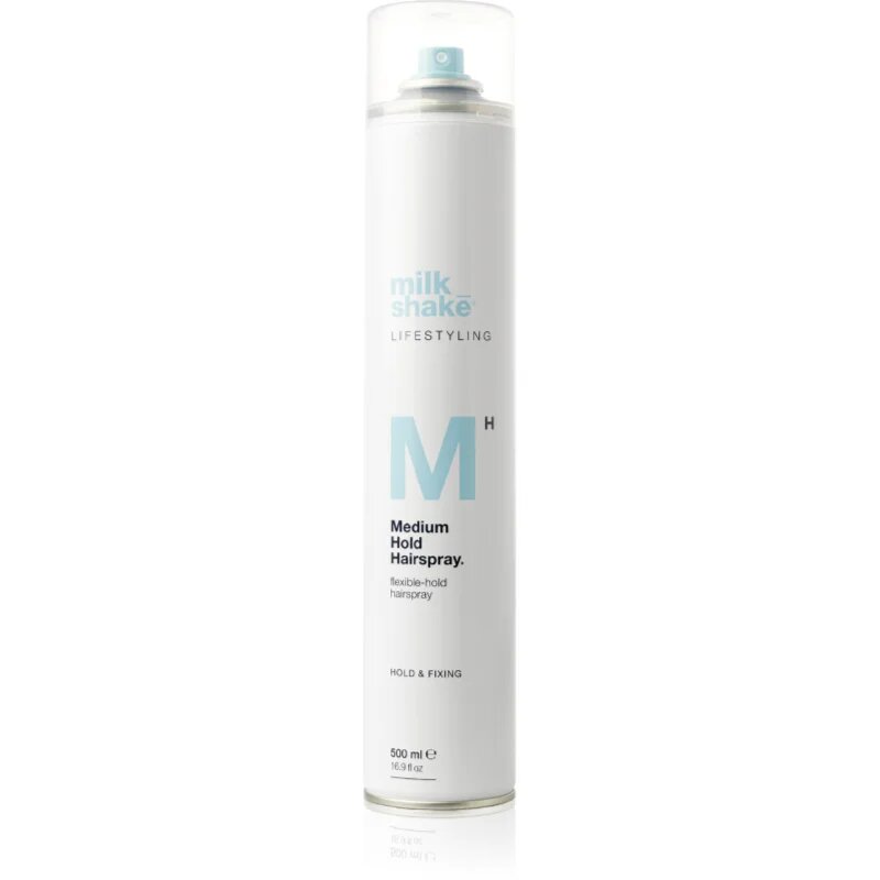 milk_shake® Lifestyling Medium Hold Hairspray lak za lase s srednjim utrjevanjem 500 ml