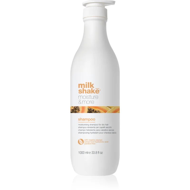 milk_shake® Moisture & More Shampoo vlažilni šampon za suhe lase 1000 ml