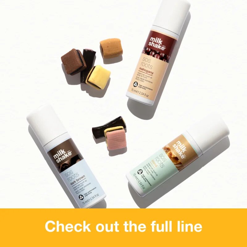 milk_shake® Sos Roots pršilo za takojšnje prekritje narastka Brown 75 ml