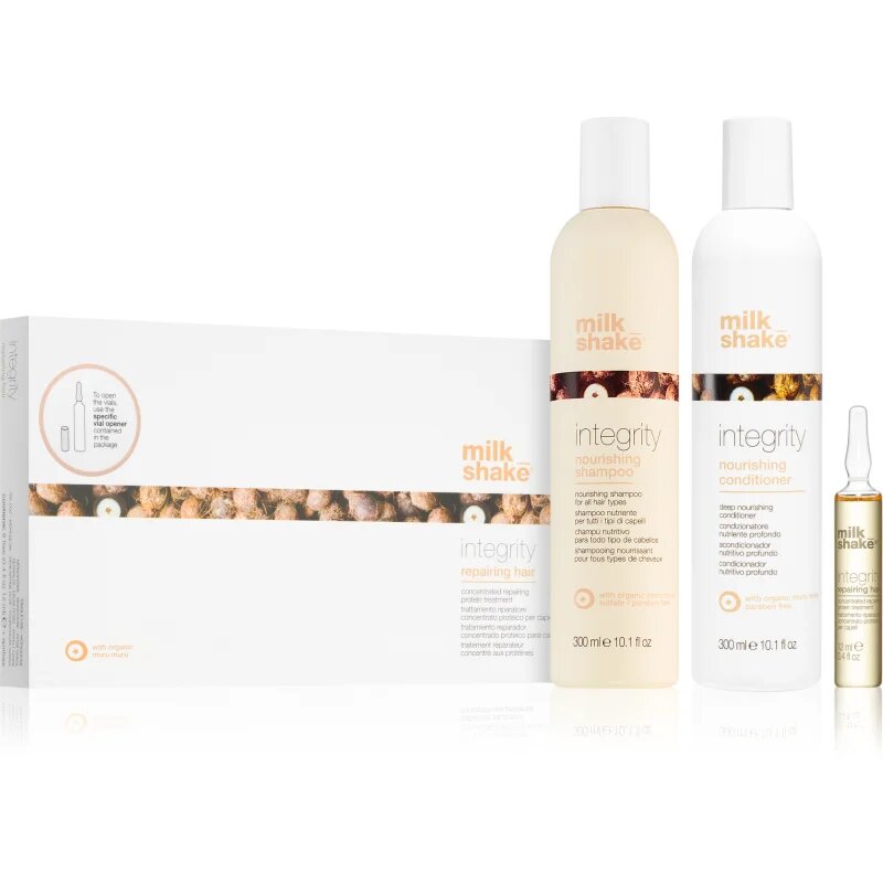 milk_shake® Three pack Integrity Conditioner set za poškodovane in krhke lase