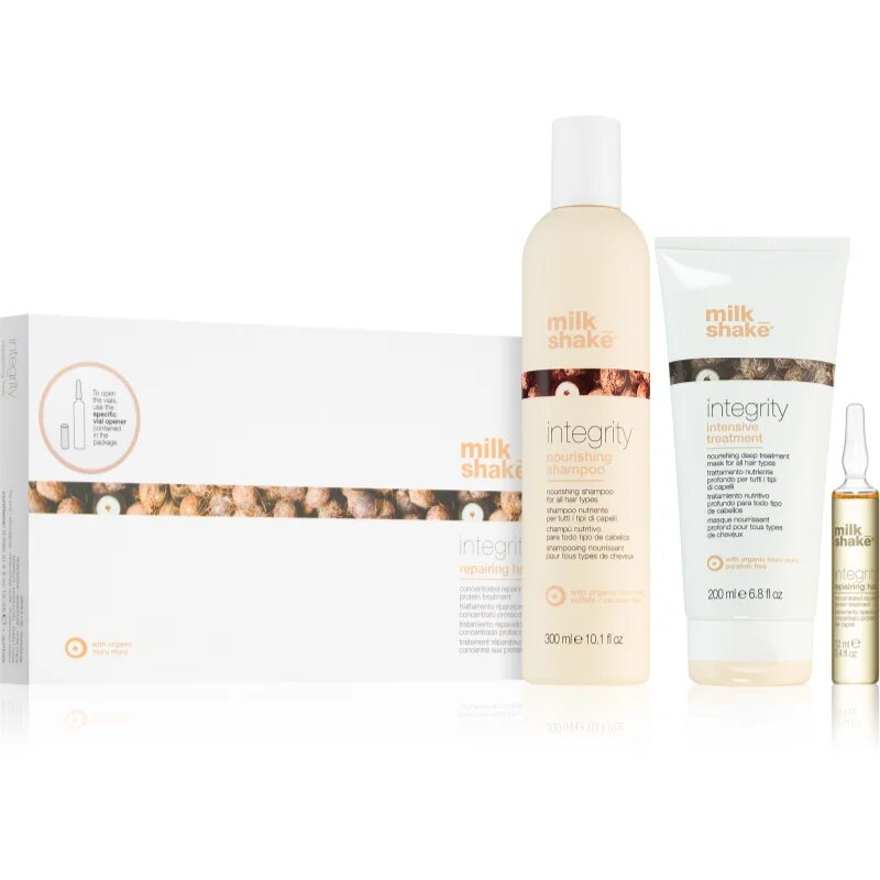 milk_shake® Three pack Integrity Treatment set za poškodovane lase