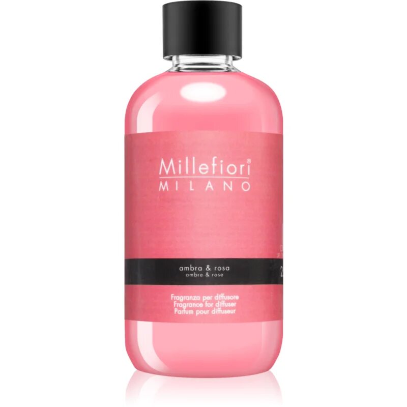 Millefiori Ambra & Rosa nadomestno polnilo za aroma difuzor 250 ml