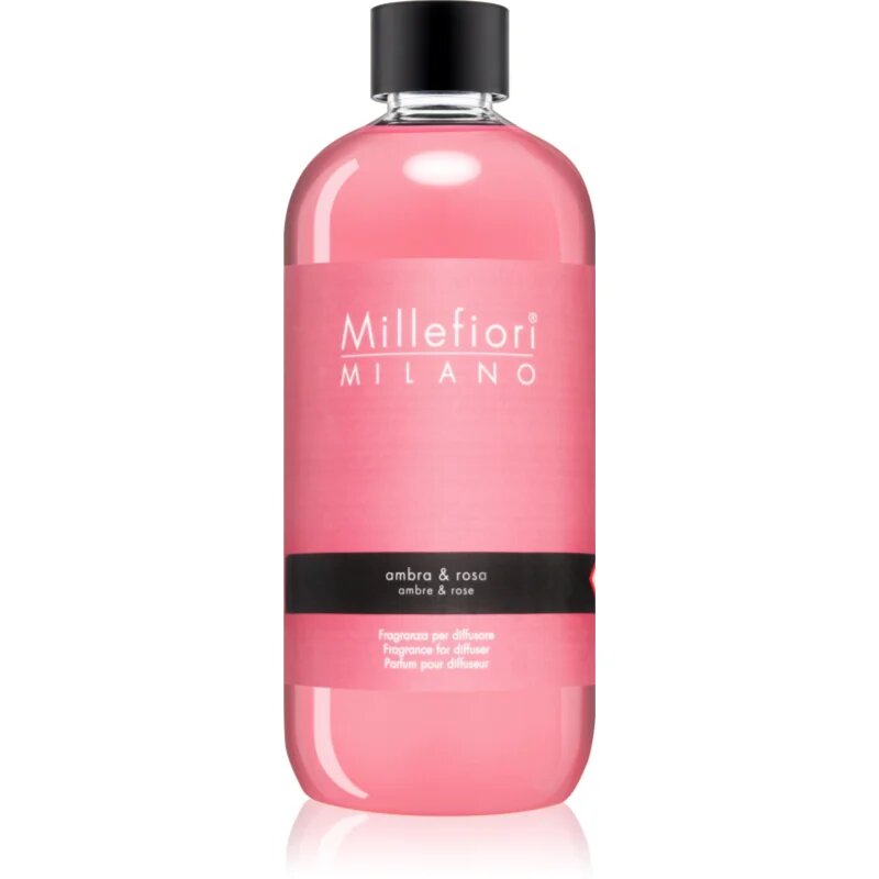 Millefiori Ambra & Rosa nadomestno polnilo za aroma difuzor 500 ml