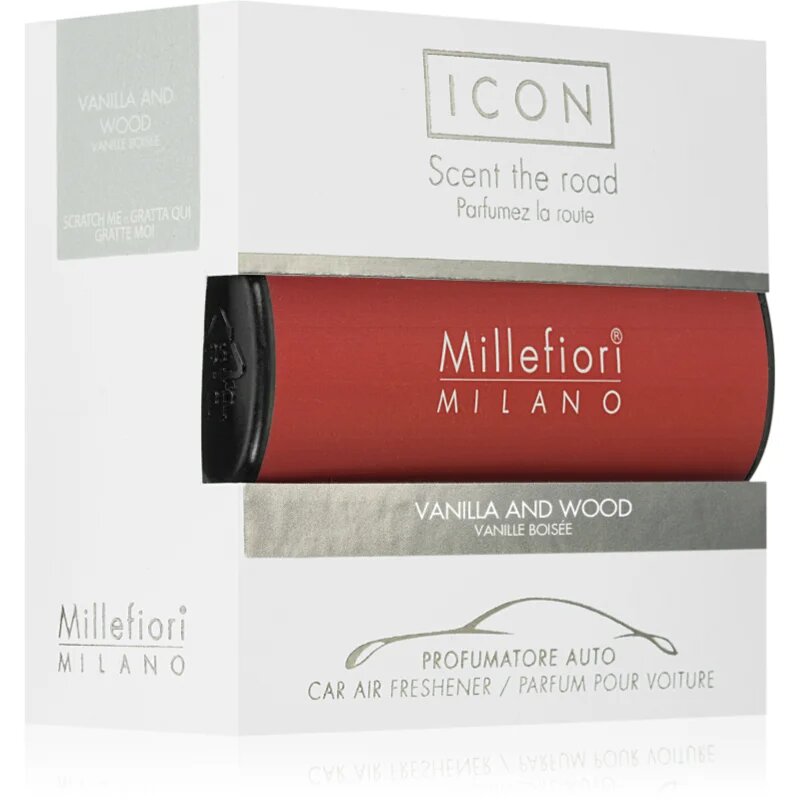 Millefiori Icon Vanilla & Wood dišava za avto 1 kos