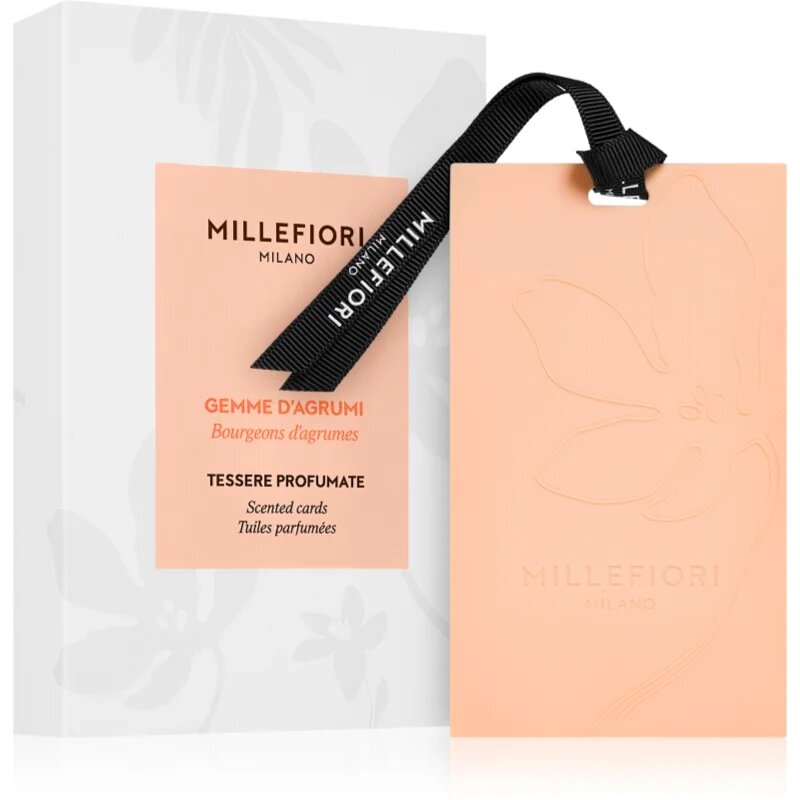 Millefiori Milano Laundry Gemme D´Agrumi dišeča kartica 3 kos