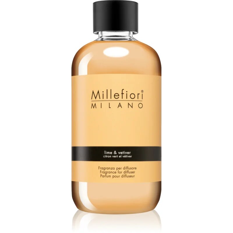 Millefiori Milano Lime & Vetiver nadomestno polnilo za aroma difuzor 250 ml