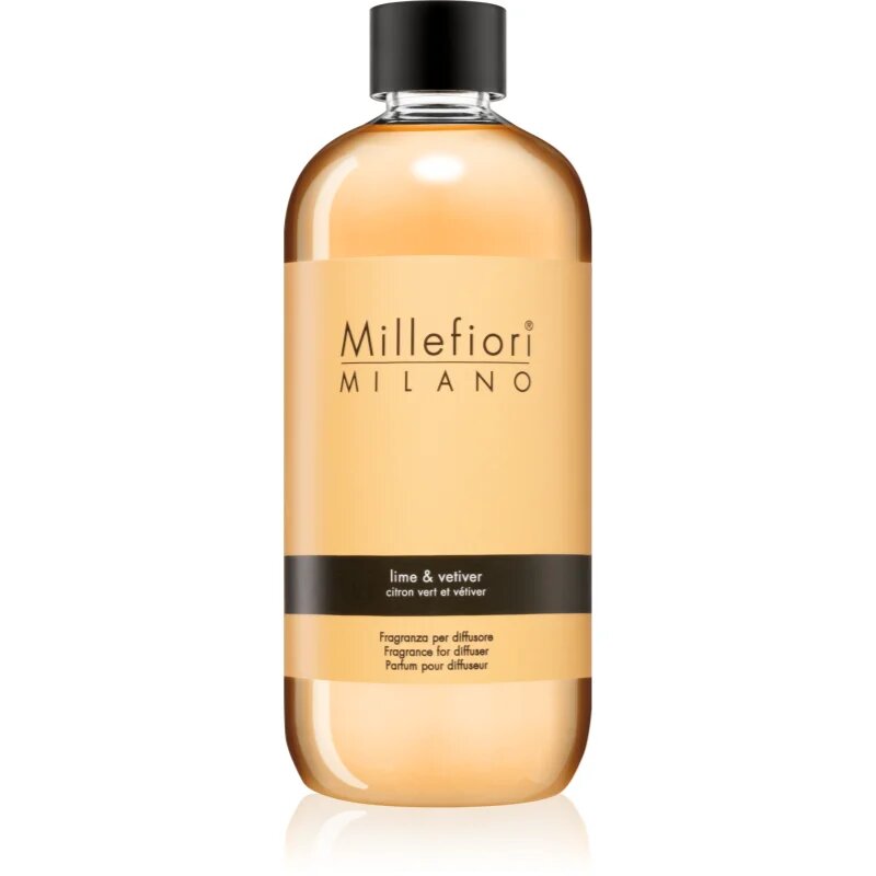 Millefiori Milano Lime & Vetiver nadomestno polnilo za aroma difuzor 500 ml