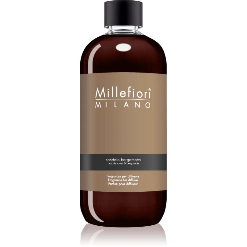 Millefiori Milano Sandalo Bergamotto nadomestno polnilo za aroma difuzor 500 ml