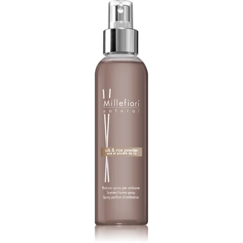 Millefiori Milano Silk & Rice Powder pršilo za dom 150 ml
