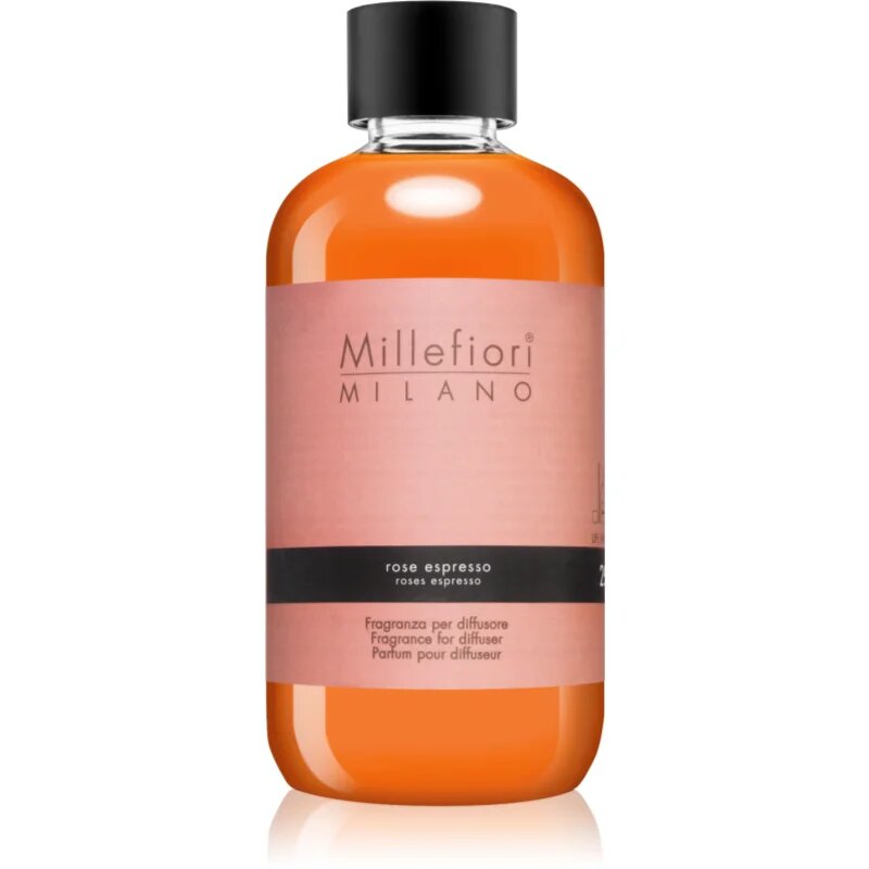 Millefiori Rose Espresso nadomestno polnilo za aroma difuzor 250 ml
