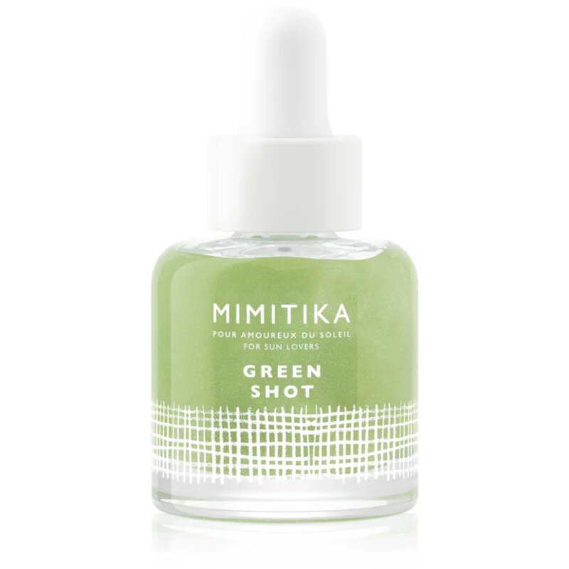 Mimitika Green Shot Detoxifying Serum zaščitni razstrupljevalni serum 15 ml