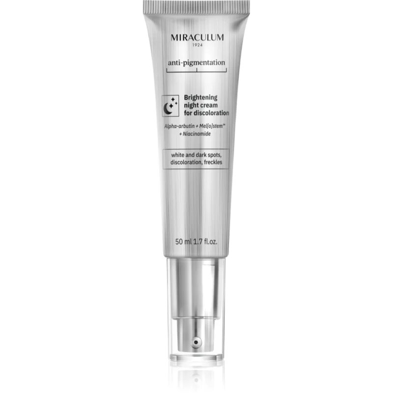 Miraculum Anti- Pigmentation posvetlitvena nočna krema proti pigmentnim madežem 50 ml