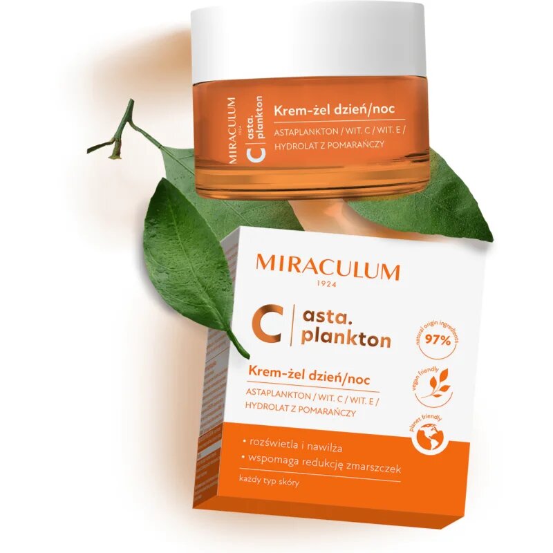 Miraculum Asta Plankton C dnevna in nočna vlažilna krema proti gubam 50 ml