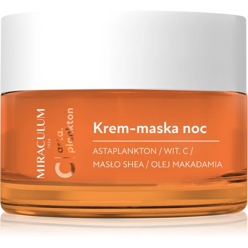Miraculum Asta Plankton C nočna vlažilna maska in krema 50 ml