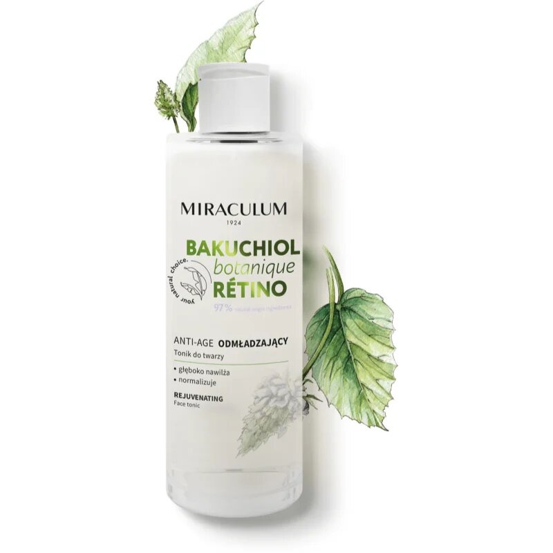 Miraculum Bakuchiol tonik za obraz 200 ml