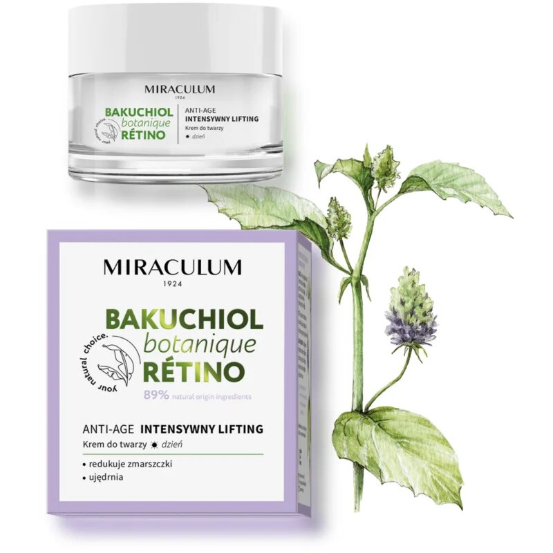 Miraculum Bakuchiol učvrstitvena dnevna krema 50 ml