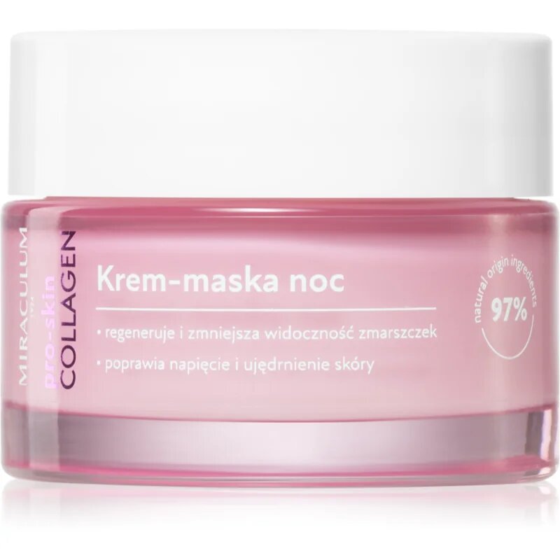 Miraculum Collagen Pro-Skin nočna krema-maska proti gubam 50 ml