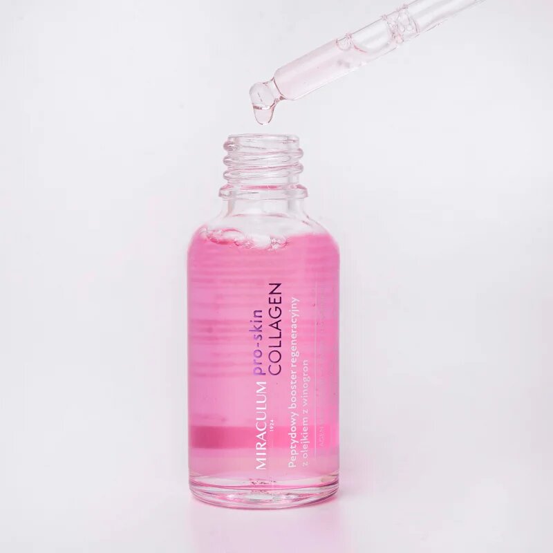 Miraculum Collagen Pro-Skin obnovitveni booster za obraz s peptidi 30 ml