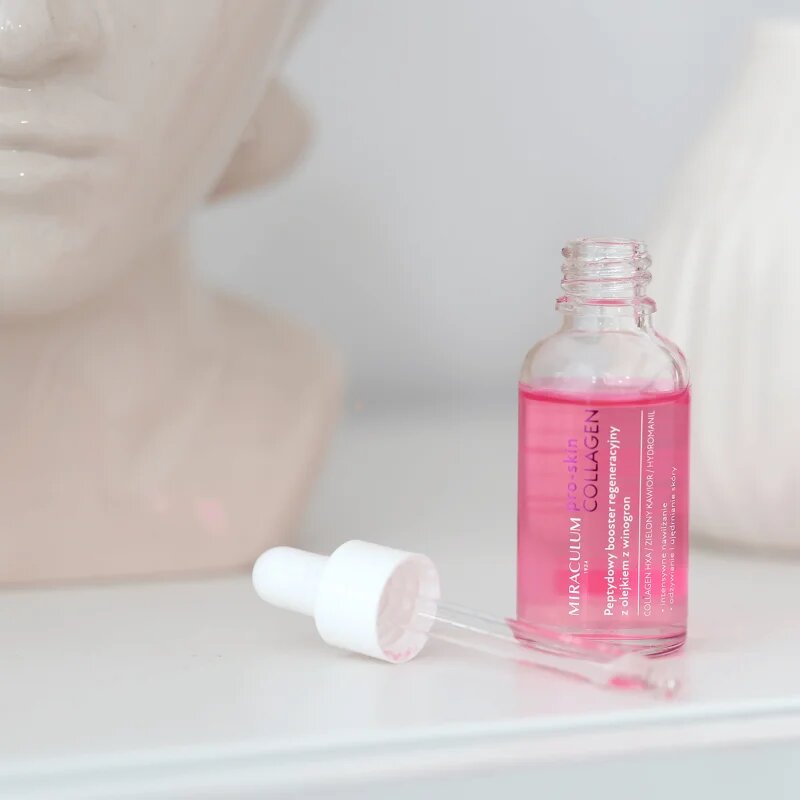 Miraculum Collagen Pro-Skin obnovitveni booster za obraz s peptidi 30 ml