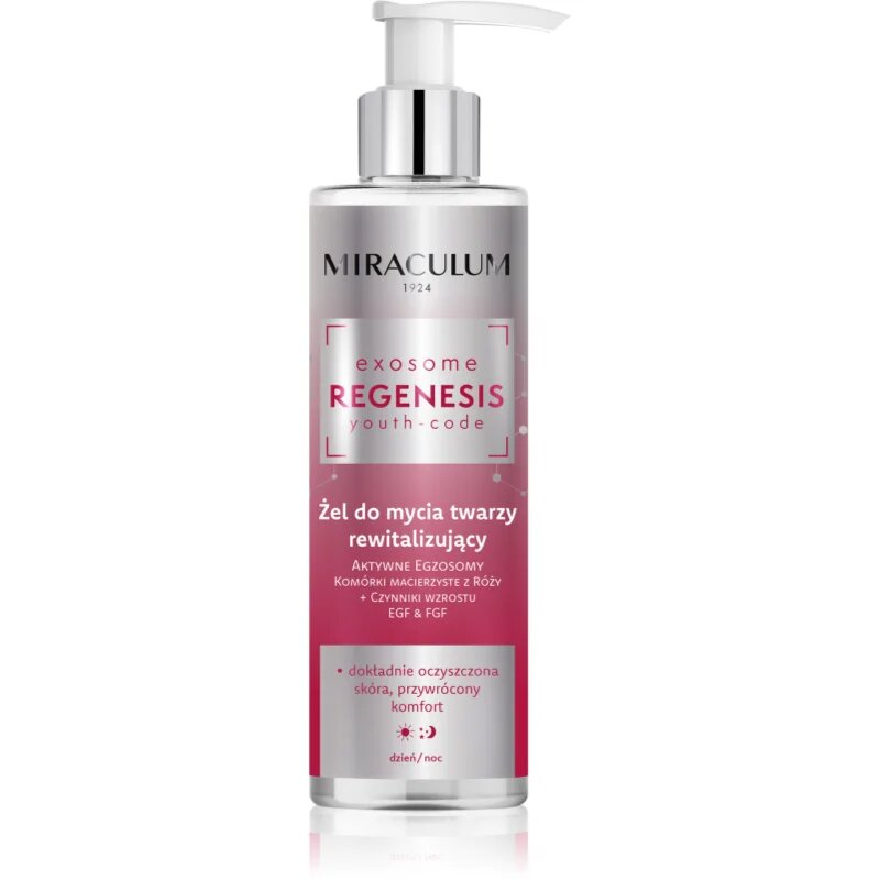 Miraculum Exosome Regenesis čistilni gel za obraz 200 ml