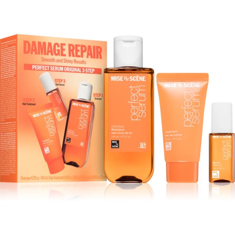 mise en scene Perfect Original Kit set za sijaj in mehkobo las
