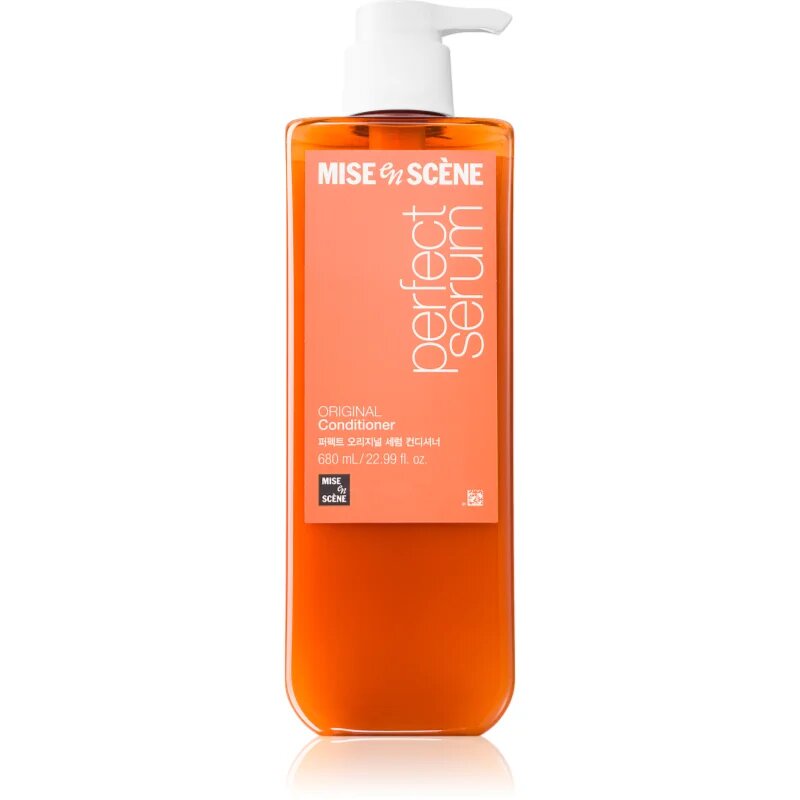 mise en scene Perfect Serum Original Conditioner obnovitveni balzam za sijaj in mehkobo las 680 ml
