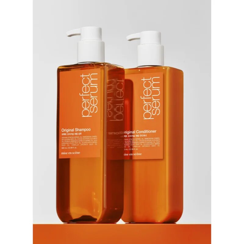 mise en scene Perfect Serum Original Shampoo obnovitveni šampon za sijaj in mehkobo las 680 ml