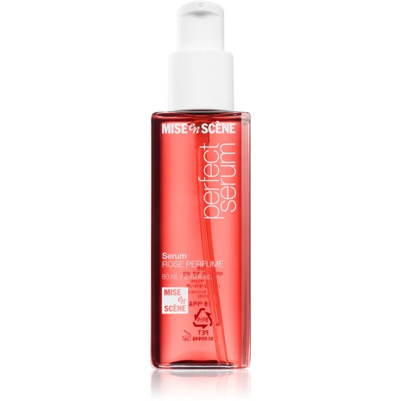 mise en scene Perfect Serum Rose Parfume obnovitveni serum za lase z vonjem cvetja za ženske 80 ml