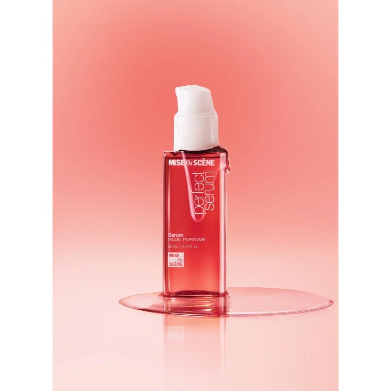 mise en scene Perfect Serum Rose Parfume obnovitveni serum za lase z vonjem cvetja za ženske 80 ml