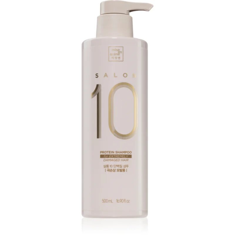 mise en scene Salon 10 Protein Shampoo For Extremely Damaged Hair proteinski šampon za ekstremno poškodovane lase 500 ml