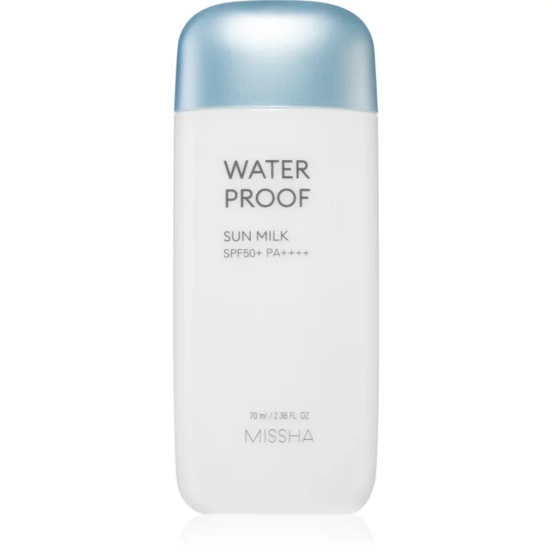 Missha All Around Safe Block Waterproof Sun Milk vodoodporno mleko za sončenje SPF 50+ 70 ml
