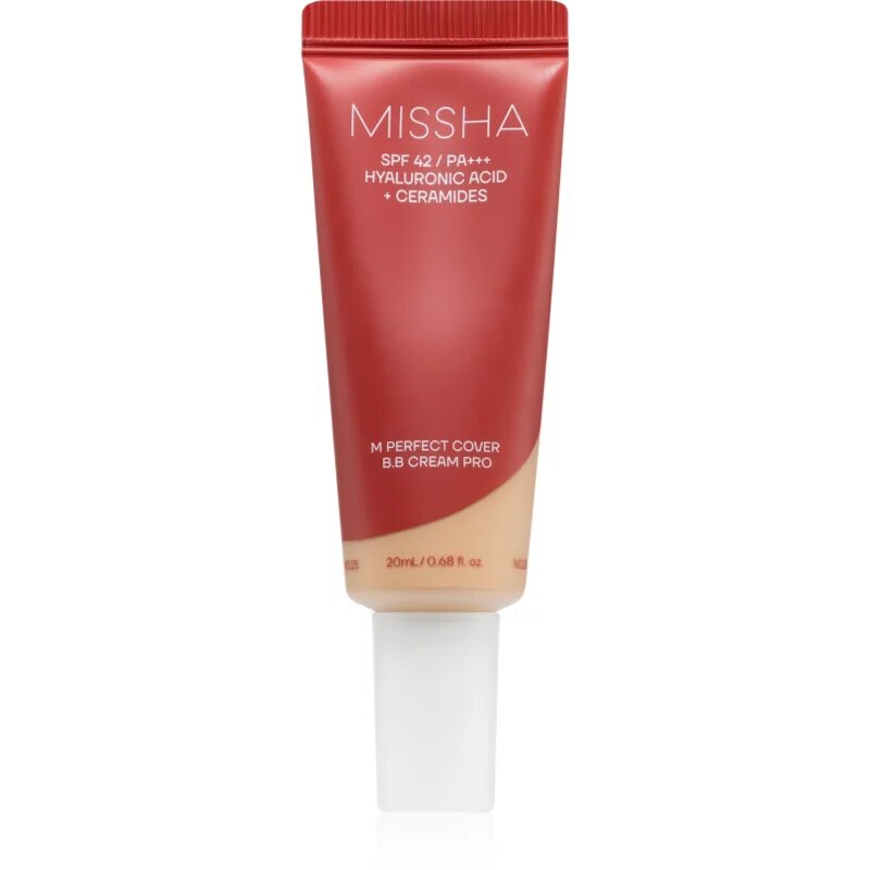 Missha M Perfect Cover BB Cream Pro vlažilna BB krema z visoko UV zaščito odtenek #25 20 ml