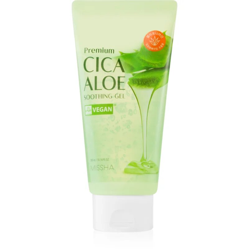 Missha Premium Cica Aloe vlažilni in pomirjevalni gel z aloe vero 300 ml