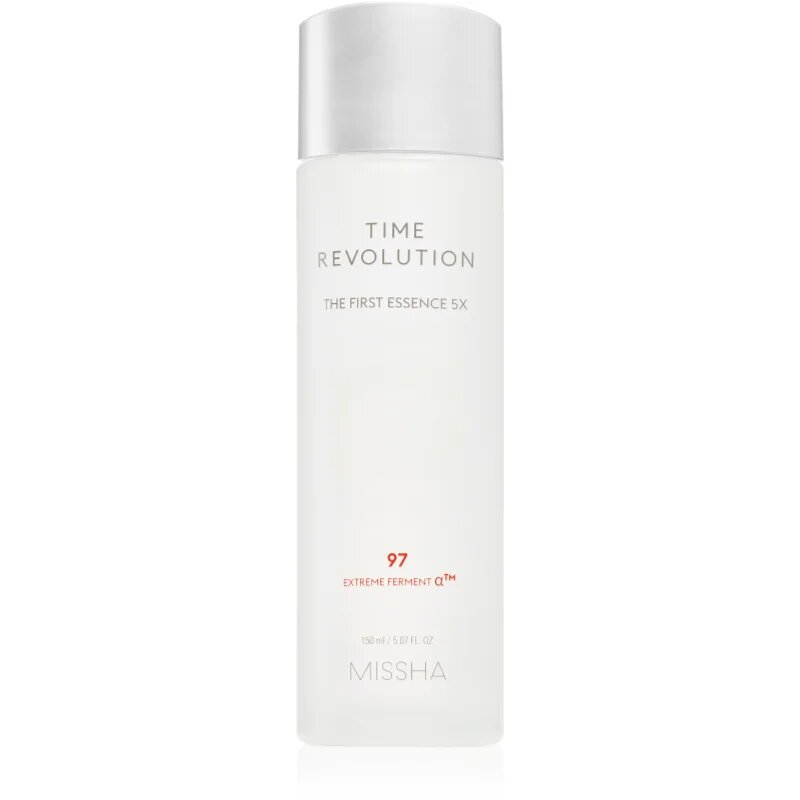 Missha Time Revolution The First Treatment Essence 5x Extreme Ferment koncentrirana vlažilna esenca za regeneracijo in obnovo kože obraza 150 ml
