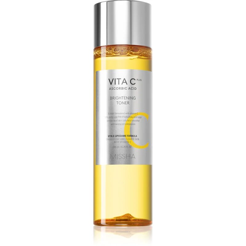 Missha Vita C Plus posvetlitveni tonik z vitaminom C 200 ml