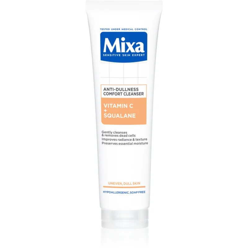MIXA Anti-Dark Spot čistilni gel za obraz z vitaminom C 150 ml