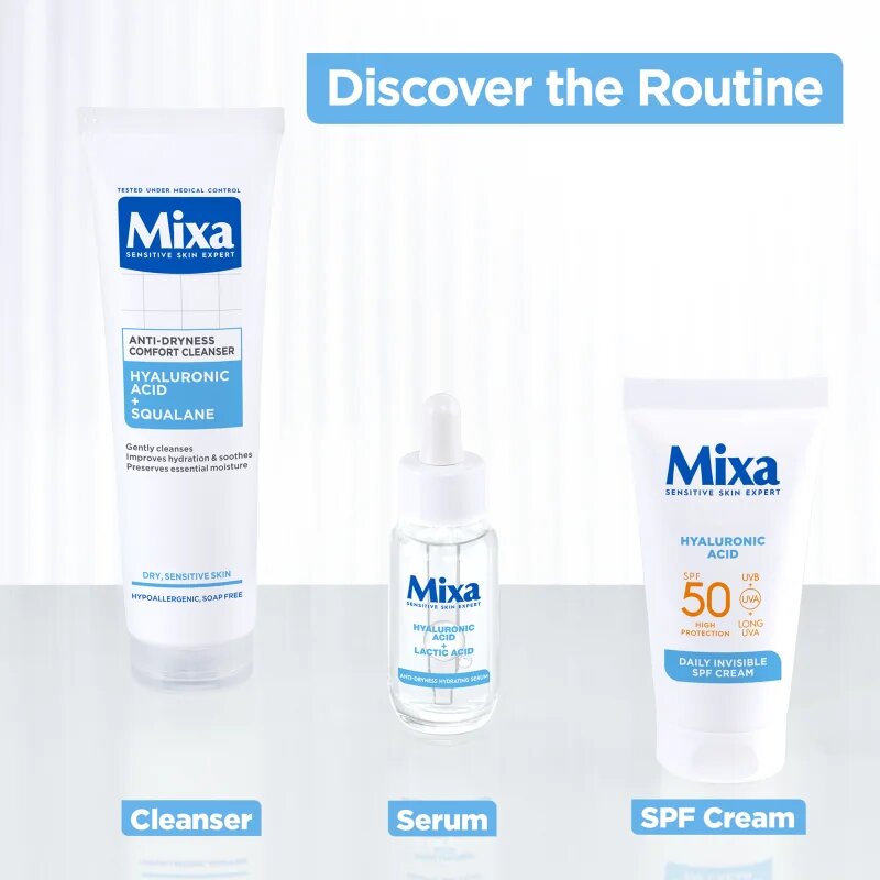 MIXA Anti-Dryness Comfort Cleanser čistilni gel za obraz proti izsuševanju kože 150 ml