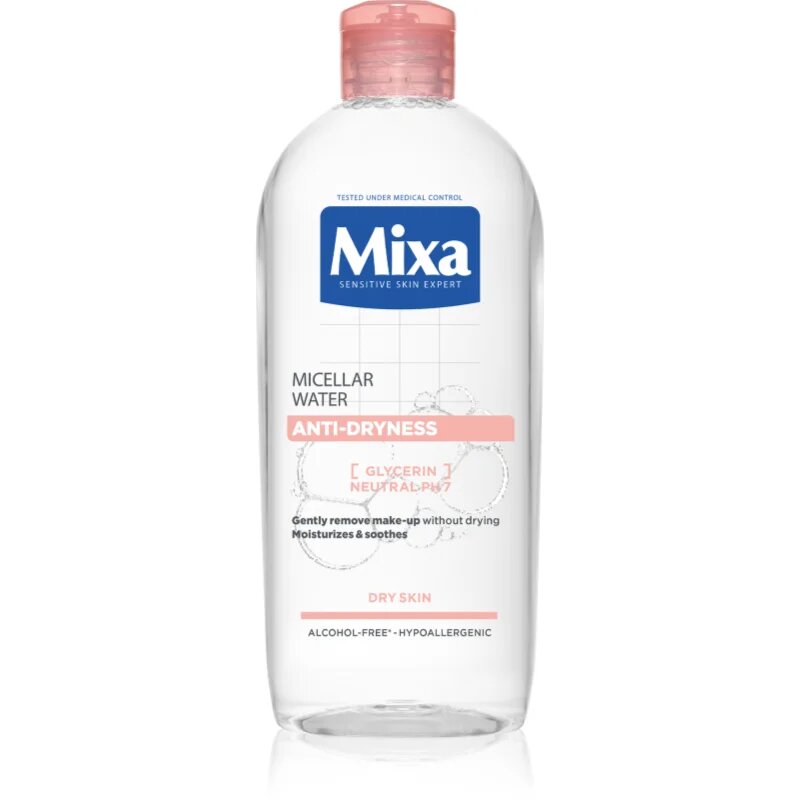 MIXA Anti-Dryness micelarna voda proti izsuševanju kože 400 ml